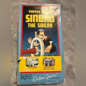 Popeye Meets Sinbad‎ The Sailor VHS